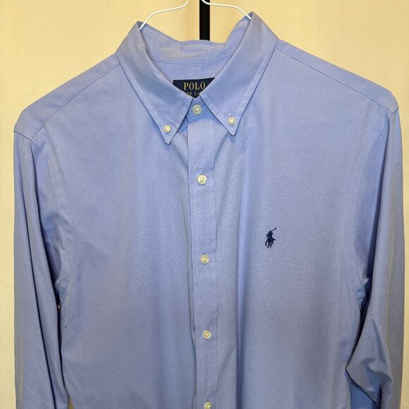 Polo Ralph Lauren - Slim-Fit Stretch End-on-End Long Sleeve Woven Shirt - Picture 1 of 4
